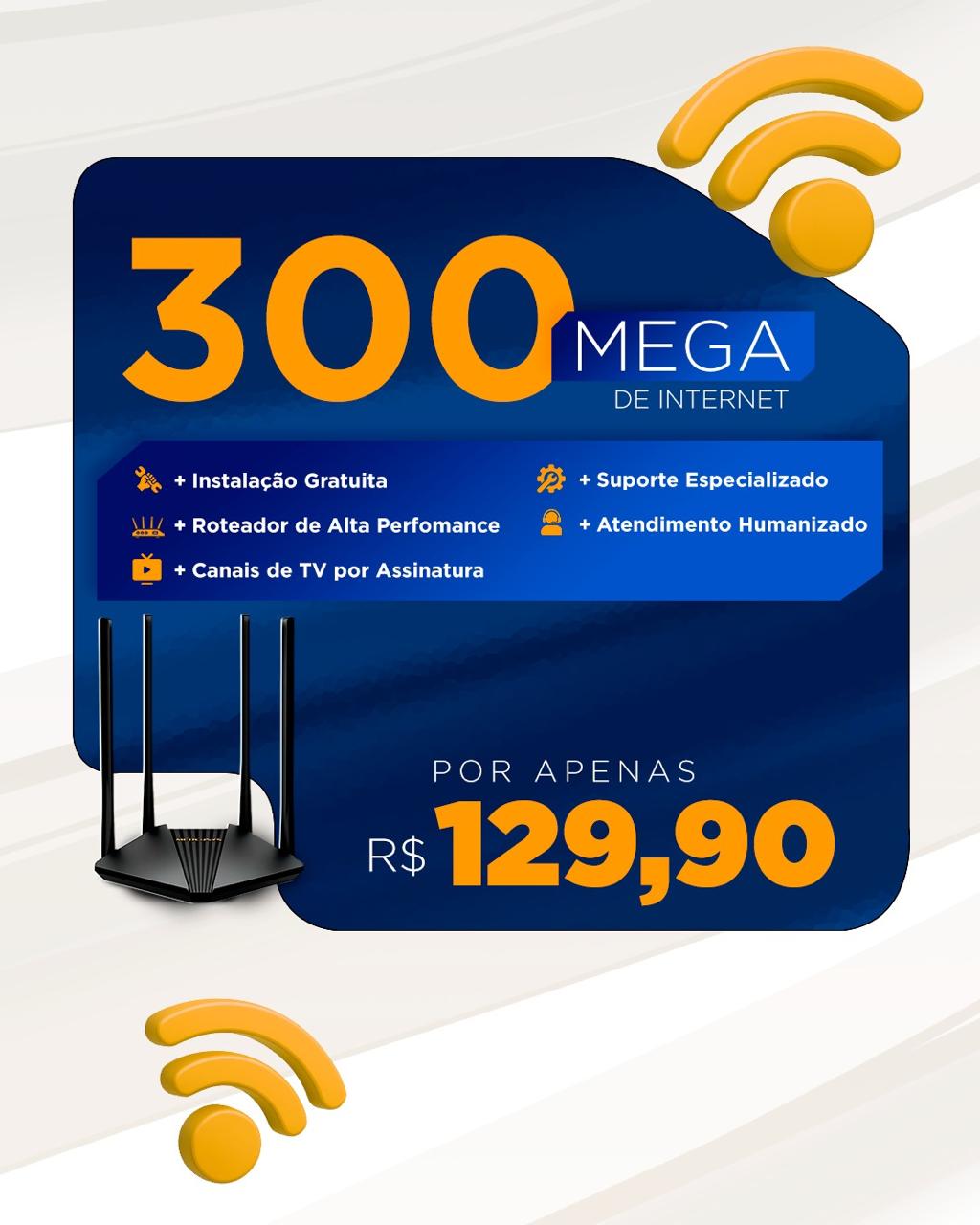 Plano 300 Mega